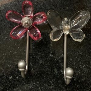 Pottery Barn Kids Glass Wall Hooks